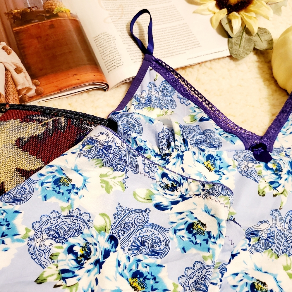 Lace pajama set